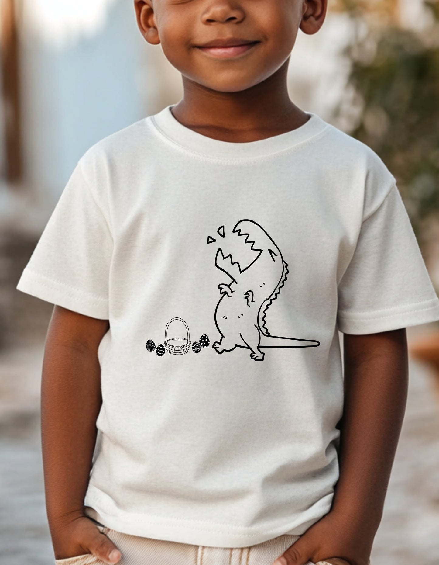 The Easter Struggle Is Real (Poor T-Rex)